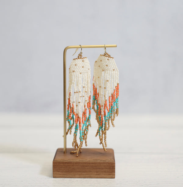 Beaded Dangle Earrings