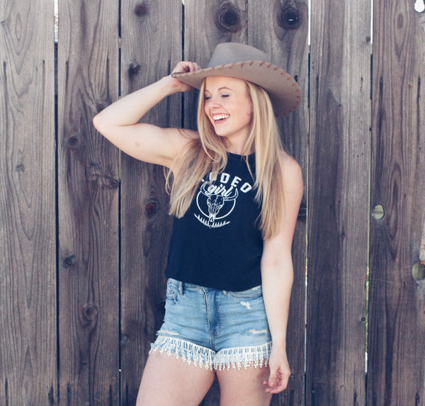 Rodeo Girl Muscle Tee